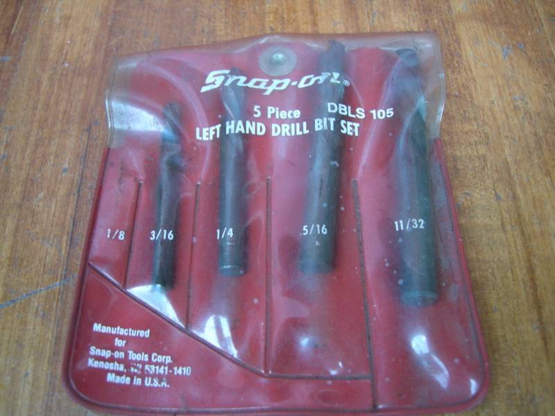 lot 246 image: Snap-On Left-handed Drill Bit Set