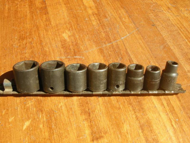 lot 288 image: Cornwell, Snap-On, MAC 38 dr Impact Sockets