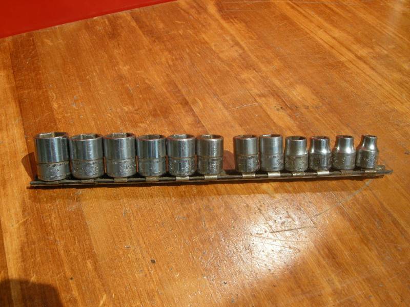 lot 296 image: Snap-On 38 dr Metric Socket Set