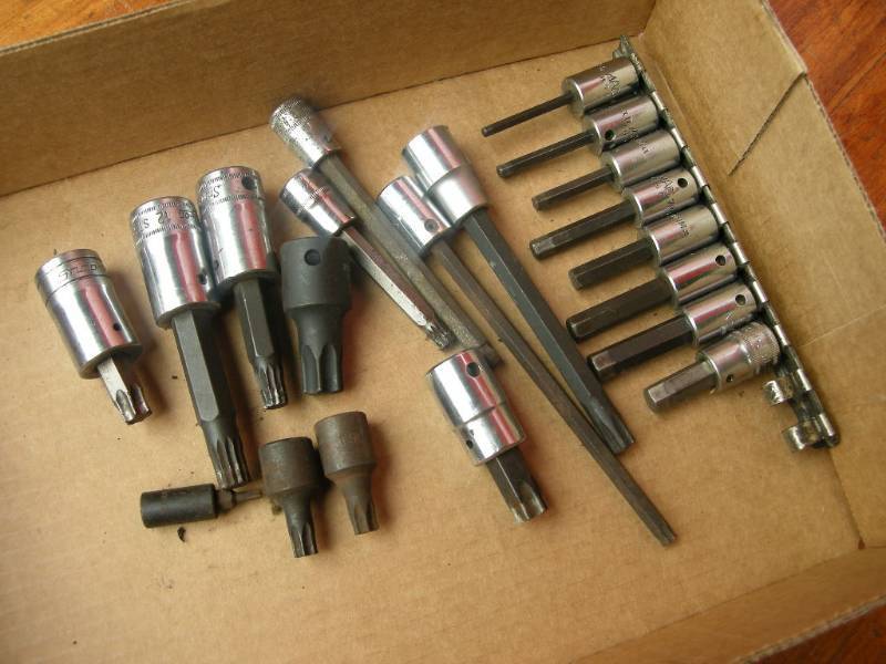 lot 354 image: MAC, Snap-On Hex-Torx Sockets