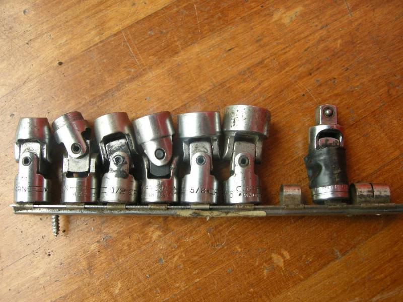 lot 356 image: Craftsman 38 dr Universal Joint Sockets
