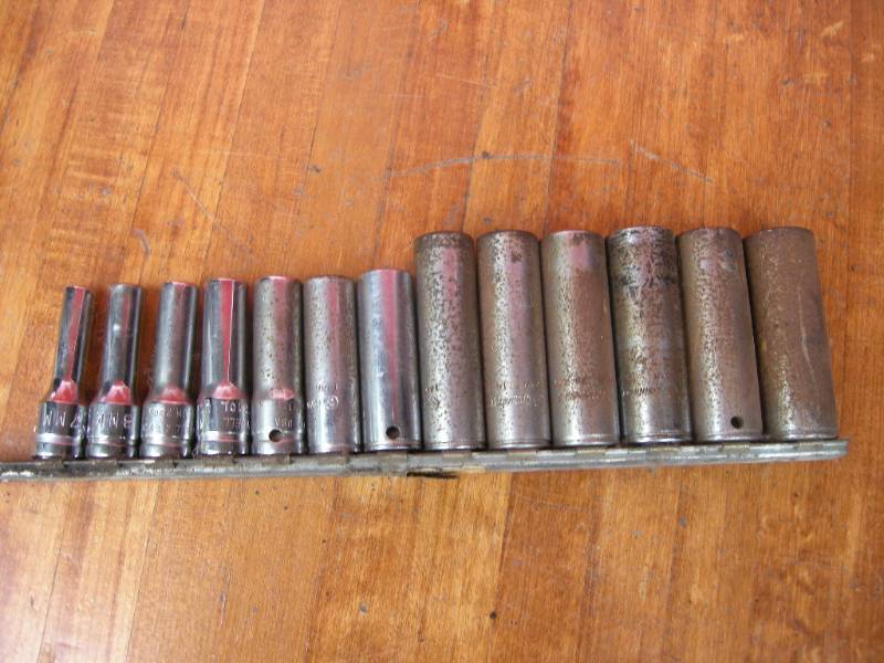 lot 357 image: Cornwell 38 dr Metric Deep Sockets