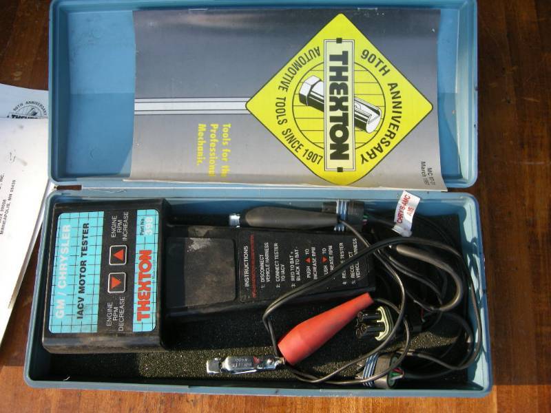 lot 384 image: Thexton GM IACV Motor Tester