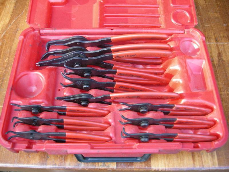 lot 387 image: Blue-Point 12pc Ring Plier Set