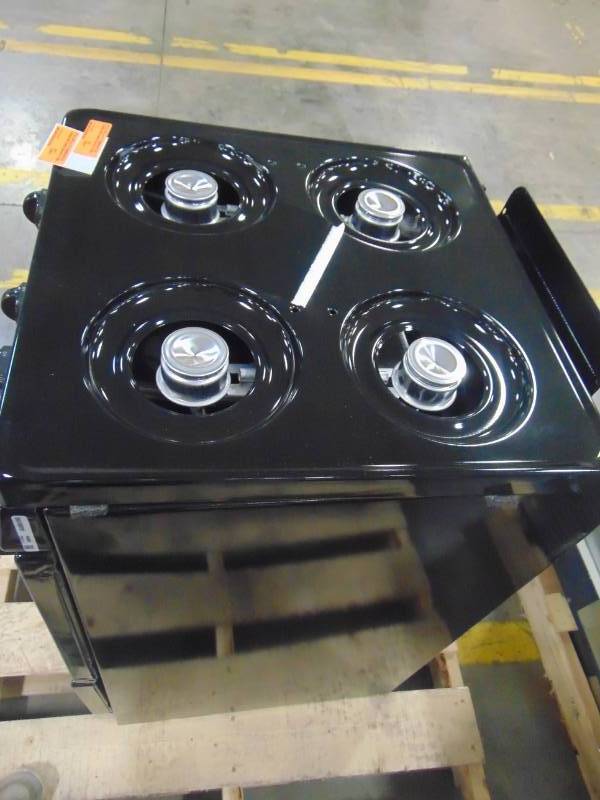 lot 29 image: Premier 20 in. 2.42 cu. ft. Freestanding Gas Range with Sealed Burners in Black SHK100BP
