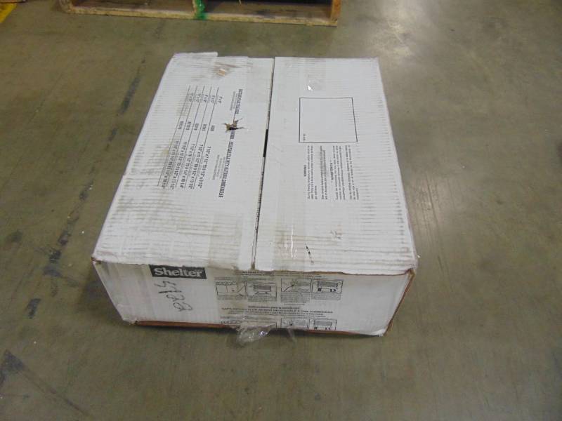 lot 47 image: Shelter 13 in. x 18 in. Mesh Chimney Cap in Galvanized Steel SC1318