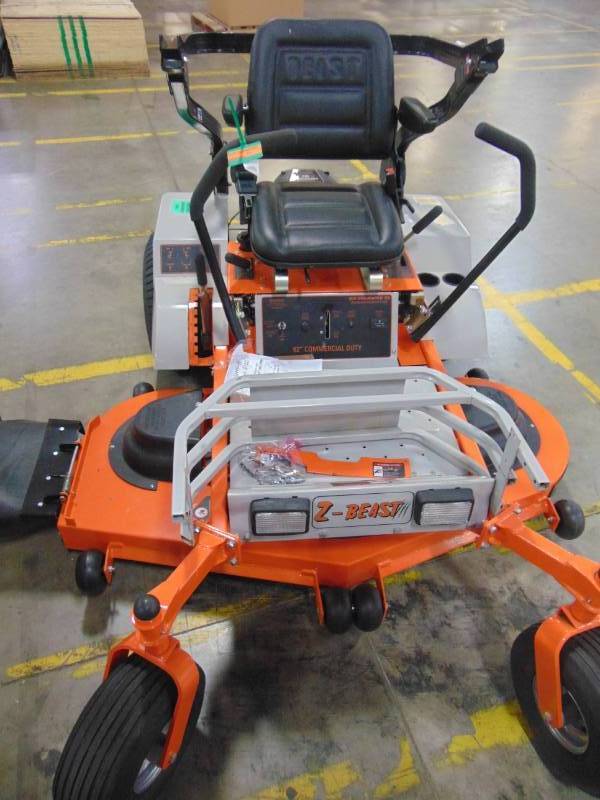 lot 88 image: Beast 62 in. Zero-Turn Commercial Mower Powered by Briggs & Stratton 25 HP Pro-Series Engine with free Rollbar and Headlight 62ZBBM19