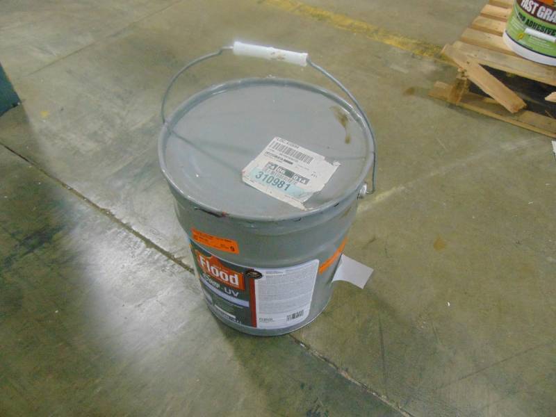 lot 121 image: Flood 5 gal. Cedar Tone CWF-UV Oil Based Exterior Wood Finish FLD520-05