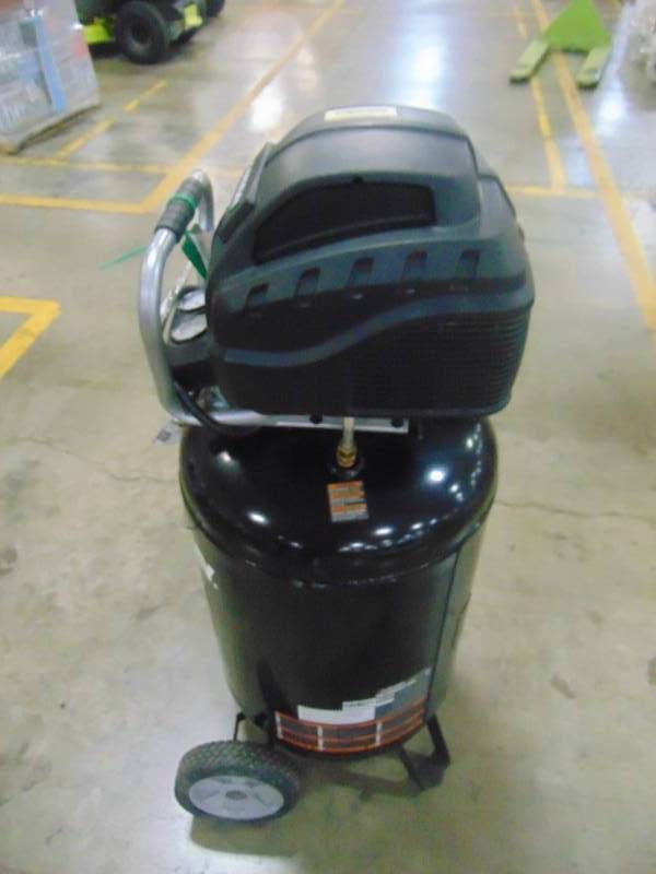 lot 127 image: Husky 30 Gal. 175 psi High Performance Quiet Portable Electric Air Compressor C303H