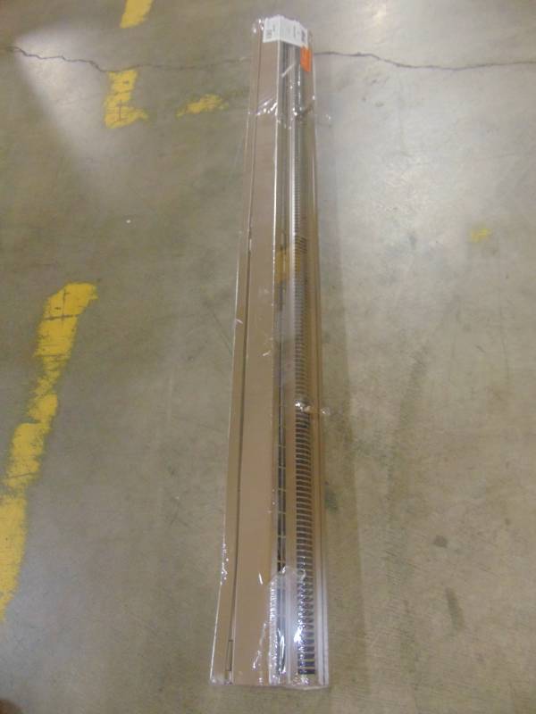 lot 176 image: Accord Ventilation Baseboard Diffuser (Duct Opening 2.5-in x 24-in Outside 4.5-in x 48-in x 2.75-in) 16048BR