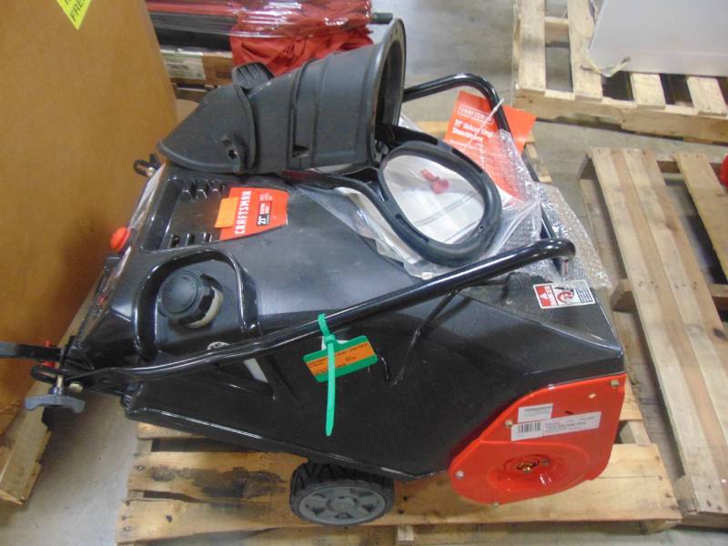lot 187 image: CRAFTSMAN 21-in Single-stage Gas Snow Blower CMXGBAM1054540