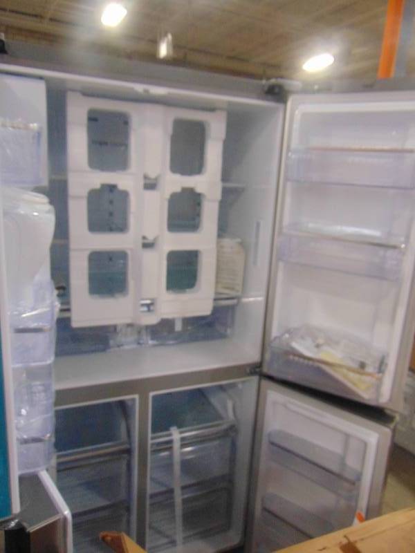 lot 192 image: Samsung 28.1 cu. ft. French Door Refrigerator in Stainless Steel RF28K9070SR