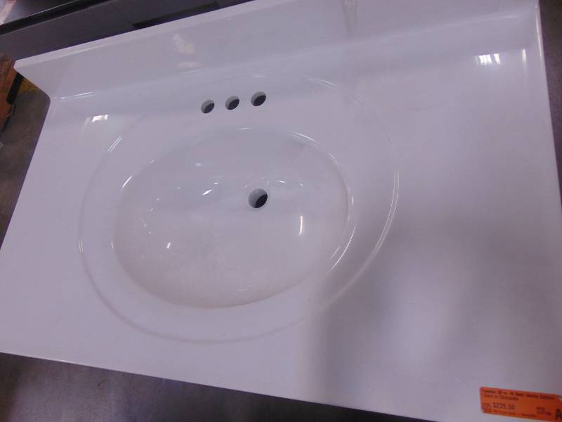 lot 217 image: Bathroom Vanity with Sink