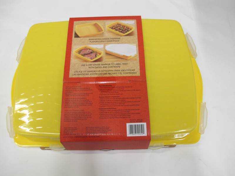 lot B23 image: Just Grillin Flip & Flavor Marinade Tray - NEW