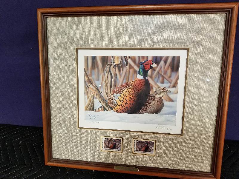 2001 Pheasant Stamp Print