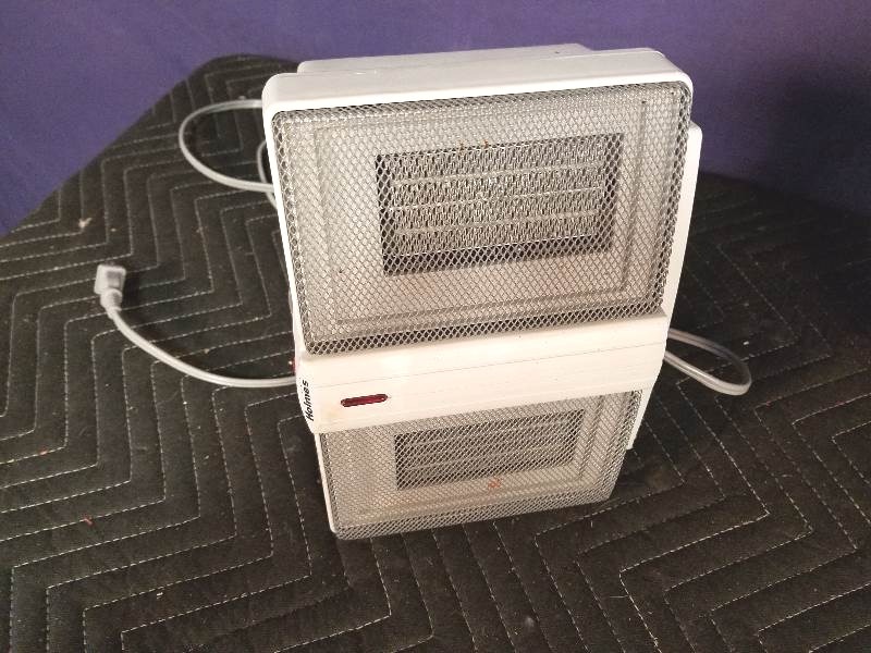 Two Small Space Heaters