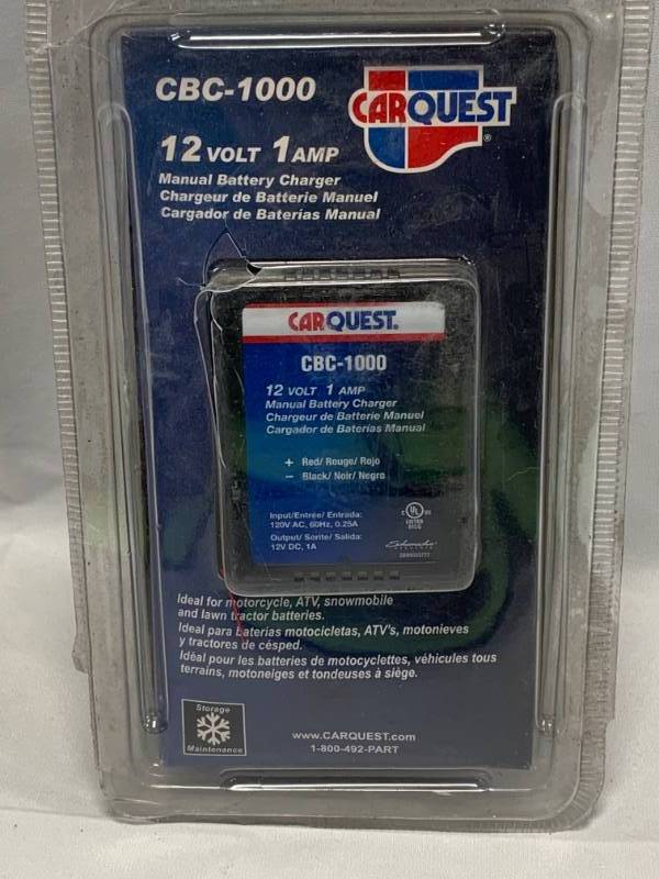 Carquest Battery Float Trickle Charger New August S Amazing Consignment Auction K Bid