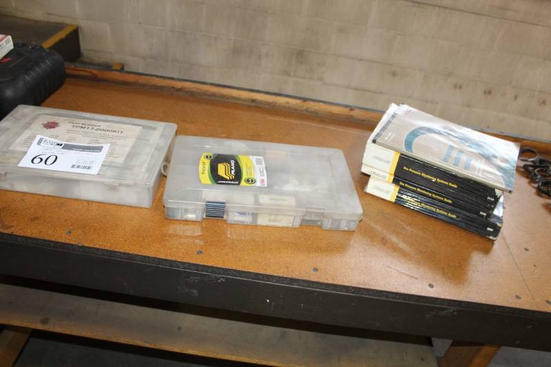 lot 60 image: Mitchell1 TPMS Manuals, Valve Parts, Specialty Valves