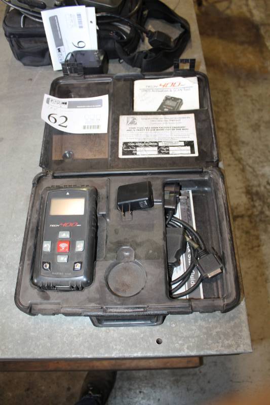 lot 62 image: Bartech Tech 400 SD TPMS Activation and Scan Tool with Case, Manual