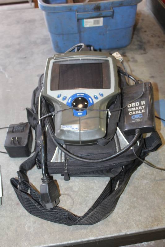 lot 56 image: OTC Genisys OBD II Smart Cable Scanner, Case, Manual
