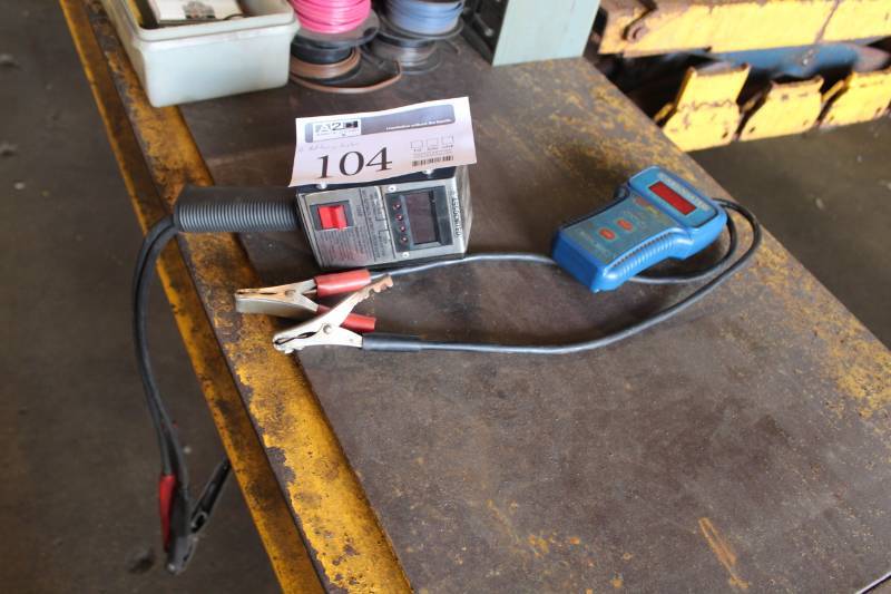 lot 104 image: 2 Battery Testers