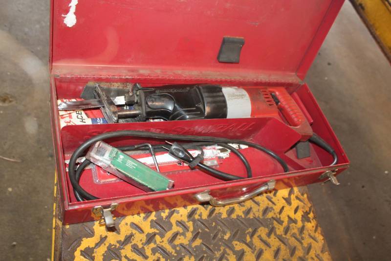lot 94 image: Milwaukee Heavy-Duty High Performance Super Sawzall with Metal Case