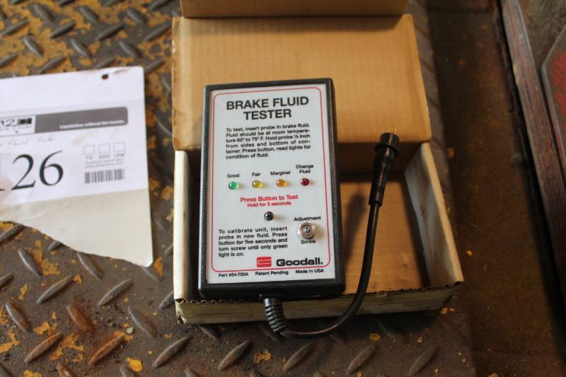 lot 126 image: Goodall Brake Fluid Tester