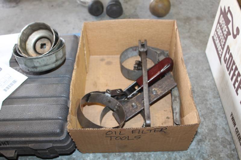 lot 120 image: Oil Filter Wrenches