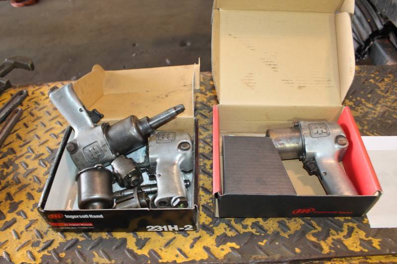 lot 144 image: Lot of (3) Ingersoll-Rand Pneumatic Tools