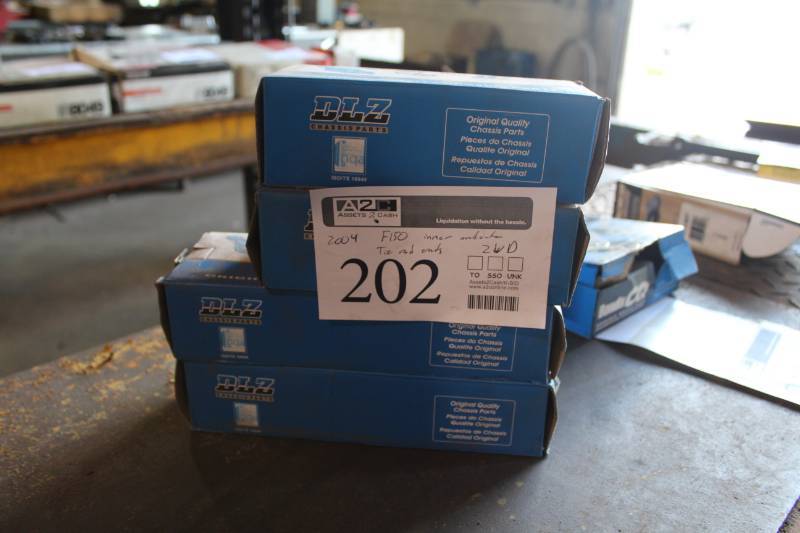 lot 202 image: 1997-2004 Ford F150 2WD Inner and Outer Tie-rod Ends