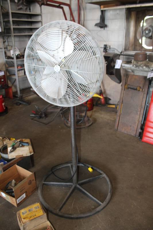 lot 196 image: High Velocity Stand Fan