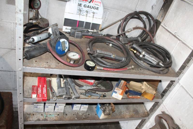lot 218 image: Tire Gauges, Tire Supplies