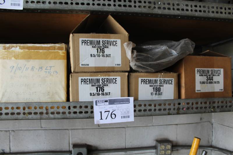 lot 176 image: Lot of (Approximately 10) New Heavy Duty Truck and Bus Inner Tubes