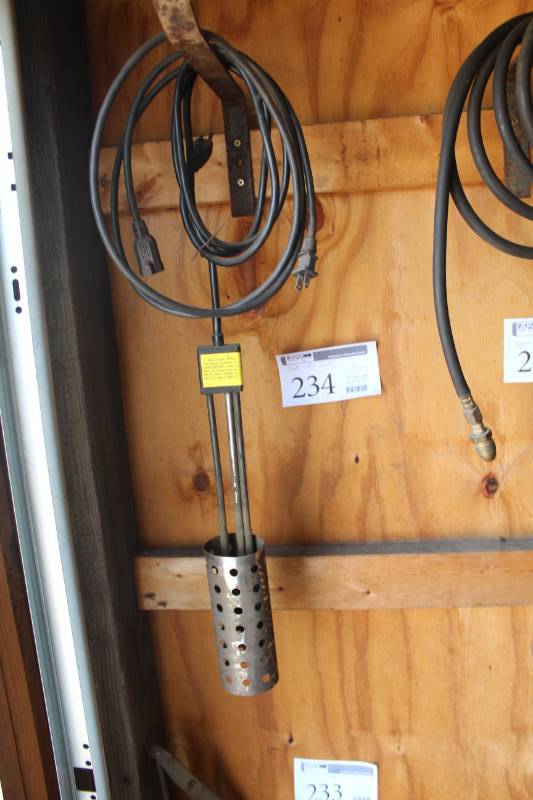 lot 234 image: Allied Precision Industries Tank Water Bucket Heater