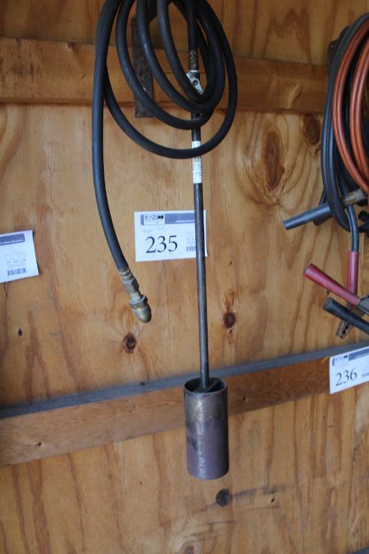 lot 235 image: Propane Torch with Hose