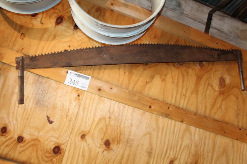 lot 245 image: Vintage 2-Man Tree Saw