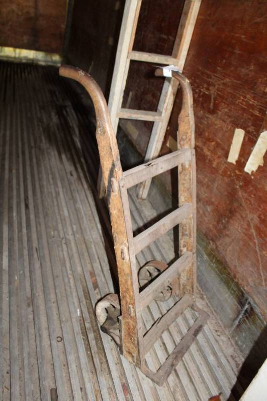lot 1202 image: 2-Wheel Freight Cart