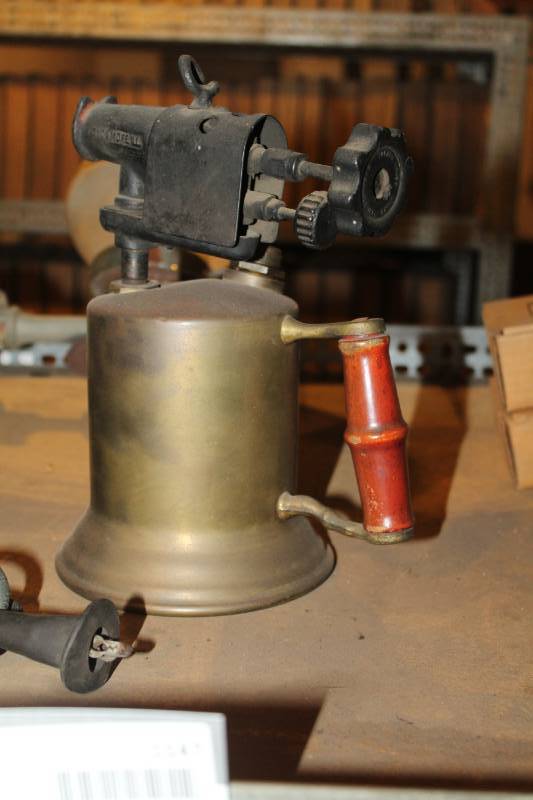 lot 1147 image: Turner Brass Works Vintage Torch