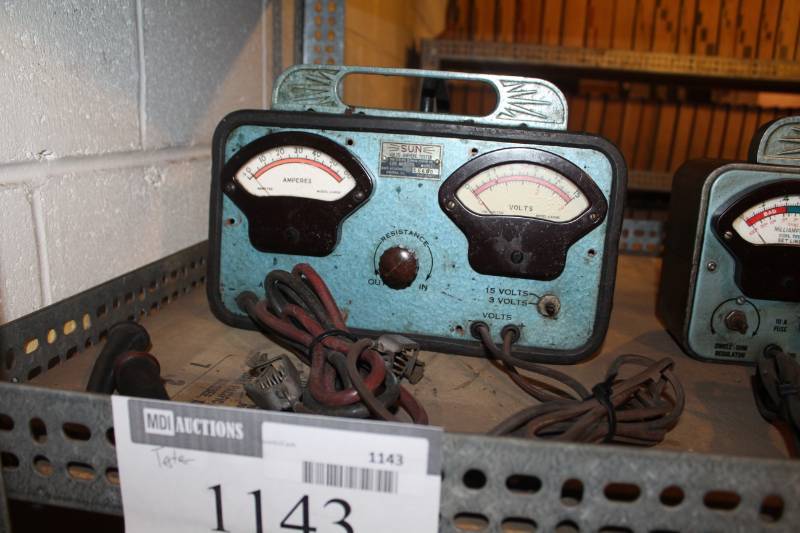 lot 1143 image: Sun Volts-Ampere Tester C5600