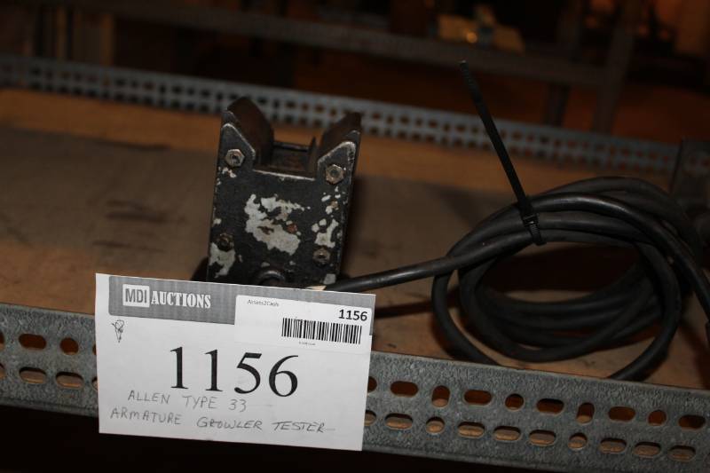 lot 1156 image: Allen Armature Growler Tester