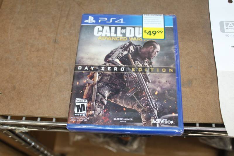 lot 109 image: Sony Playstation 4 Call Of Duty Advanced War Day Zero Edition Game