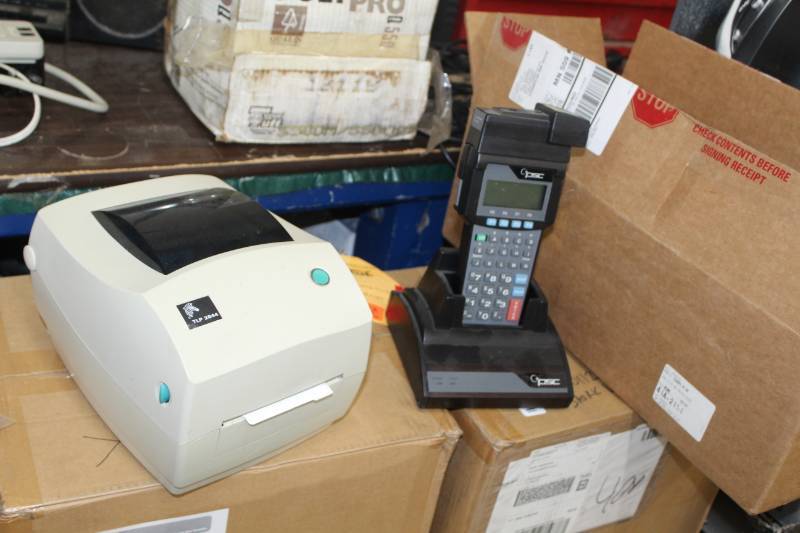 lot 128 image: 2007 Zebra Thermal Label Printer TLP2844, PSC Point of Sale PT 2000