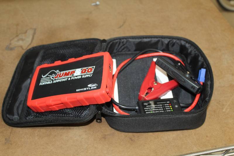 lot 99 image: Whistler Jump&Go Portable Jumpstart & Power Supply with Carry Case