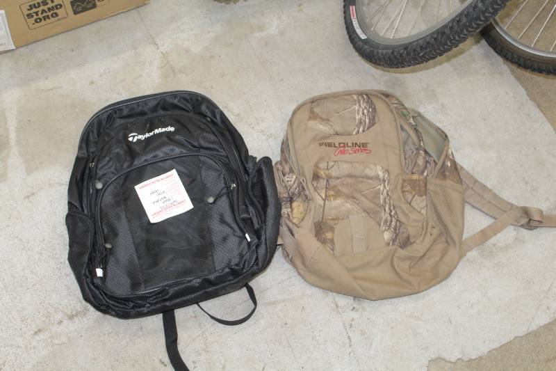 lot 135 image: Lot of (2) TaylorMade, Fieldline Pro Series Backpacks