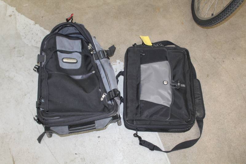 lot 134 image: Lot of (2) High Sierra Backpack, Laptop Carry Case