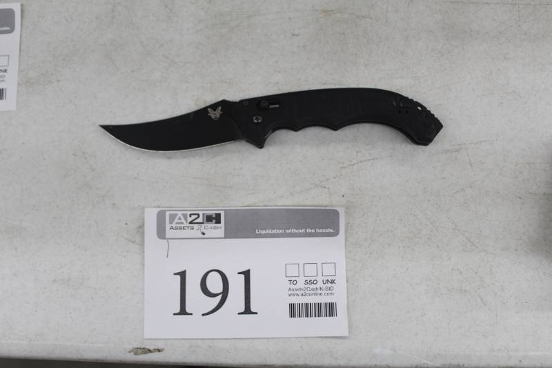 lot 191 image: Benchmade 8600 Folding Knife