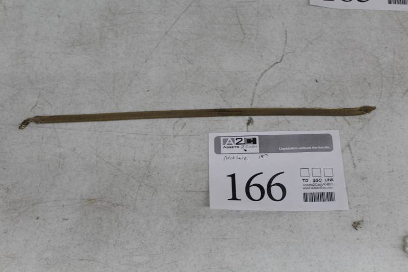 lot 166 image: Womens 15in. Necklaces