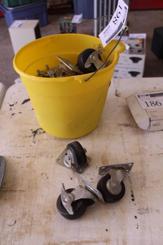 lot 198 image: Lot of (10) Casters