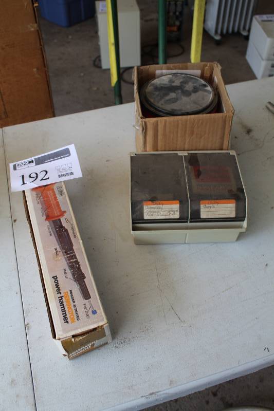 lot 192 image: Remington Powder Actuated Power Hammer,  Fasteners