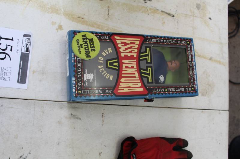 lot 156 image: Jesse Ventura Man Of Action Action Figure